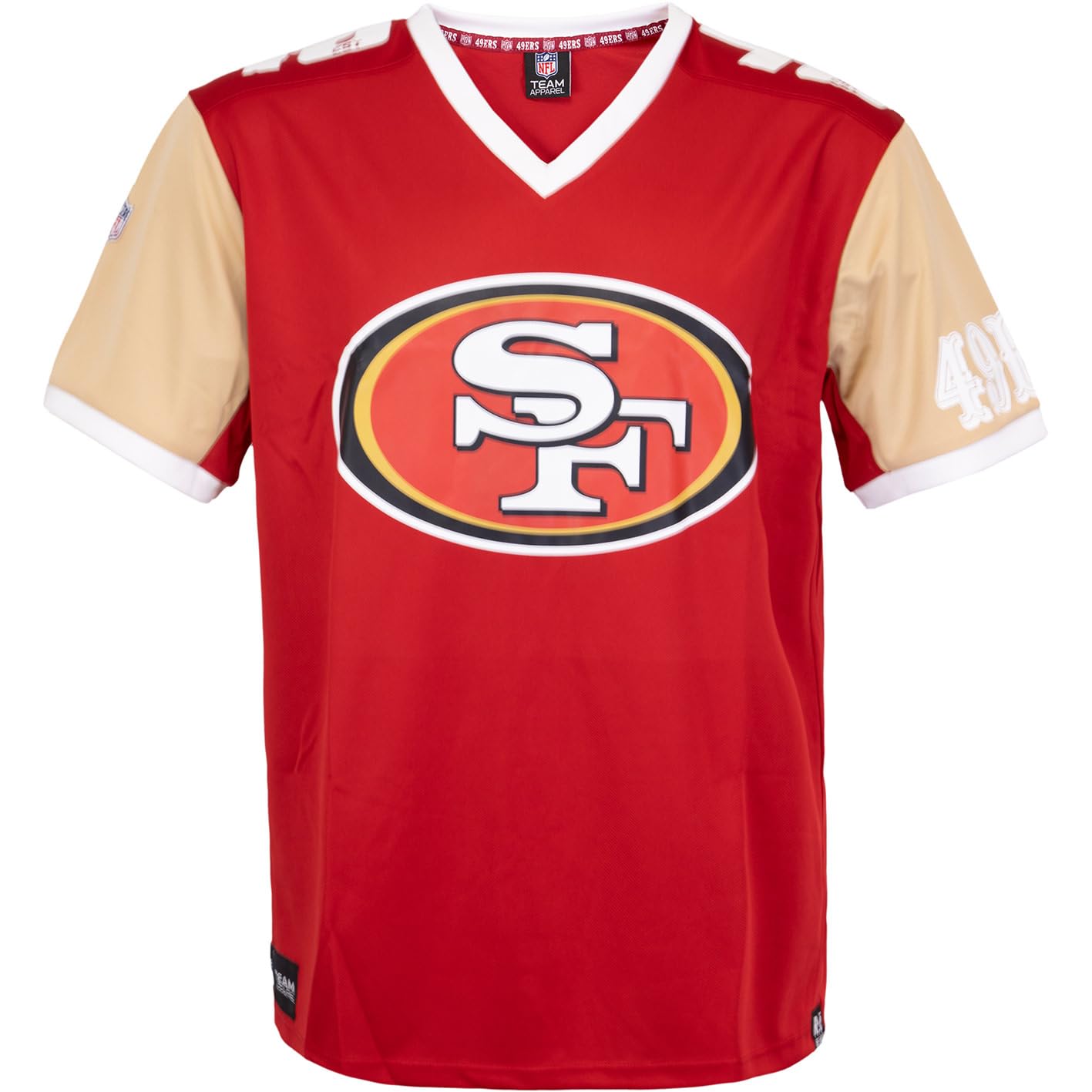 Fanatics Recovered NFL Team Colour Block Jersey, San Francisco 49Ers, XL