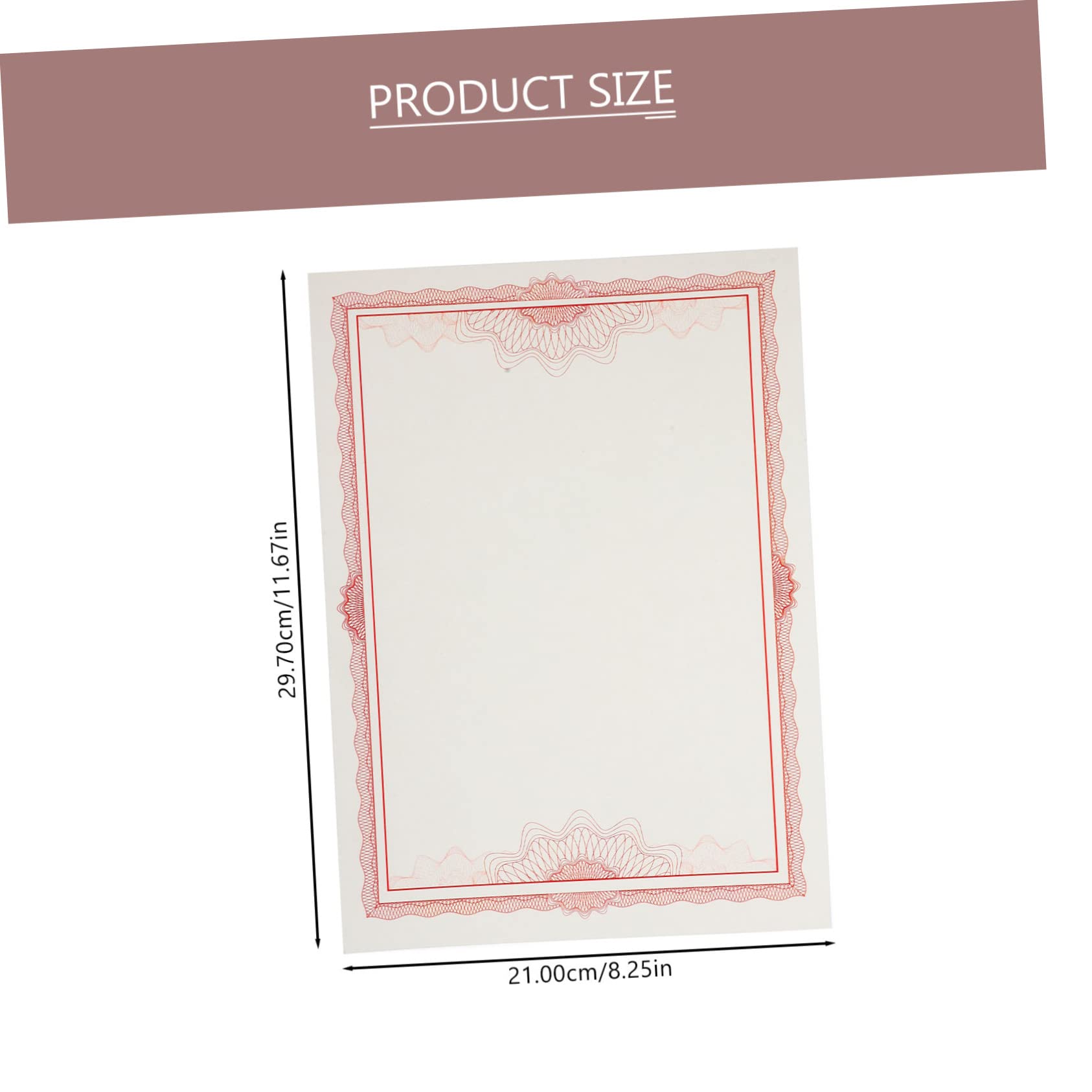 18hojas Papel Para Graduación Papel Imprimible Para Diplomas y Certificados De Honor Para Escolar y Premios Paquete