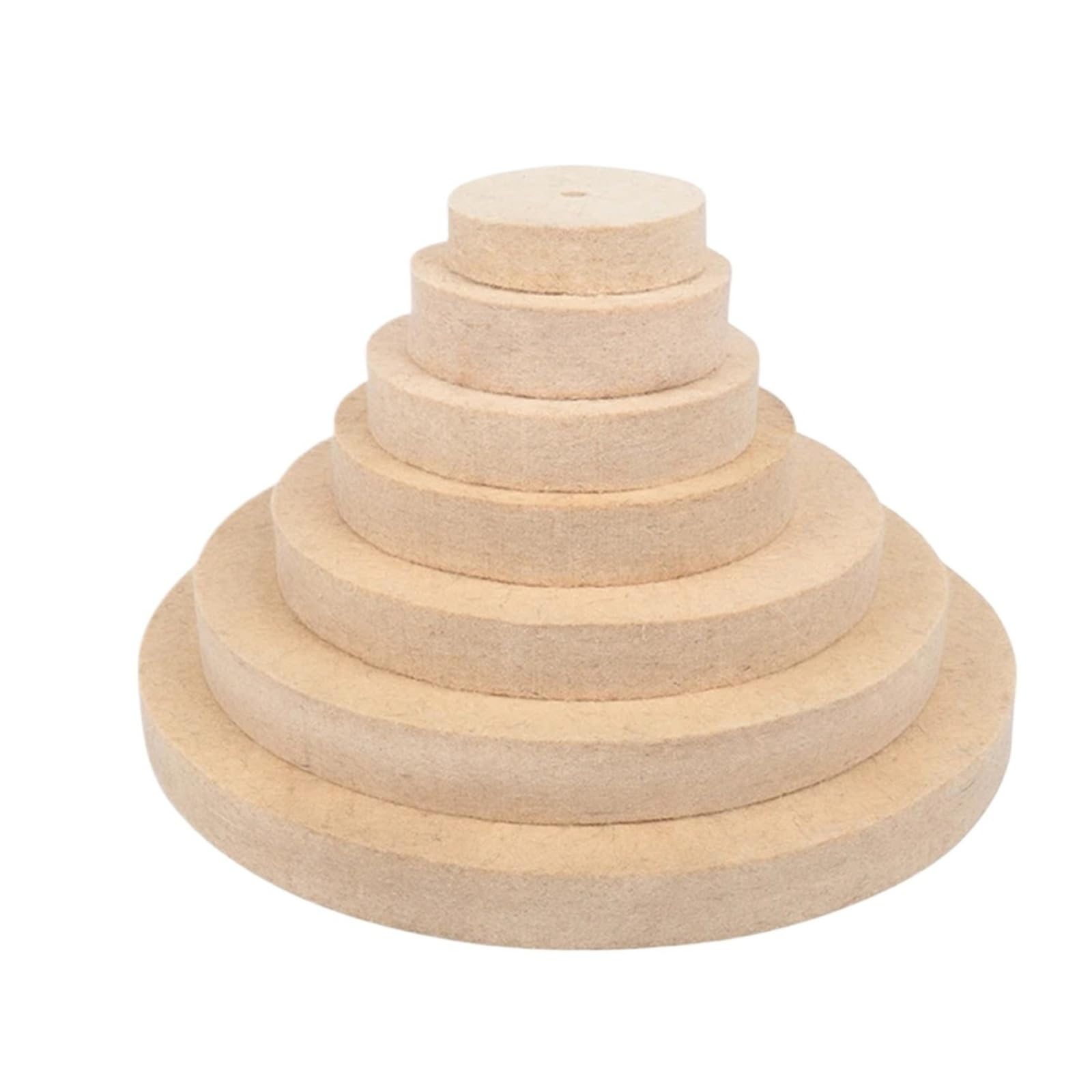 75-300mm Wool Polishing Wheel Angle Grinder Wheel Buffing Pads Felt Polishing Disc For Metal Glass Marble Ceramics(150x10x25mm)