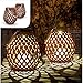 Gadgy Lanterna Solare Da Tavolo | Set Luce Solare | Lampada Da Tavolo Per Uso Esterno | Lanterne Decorative | Per Terrazzo E Balcone