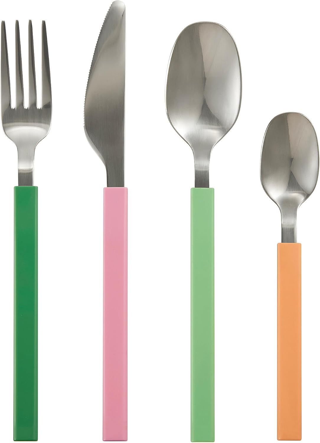 TÅNGMÄRLA 16-Piece Cutlery Set, Multicolour