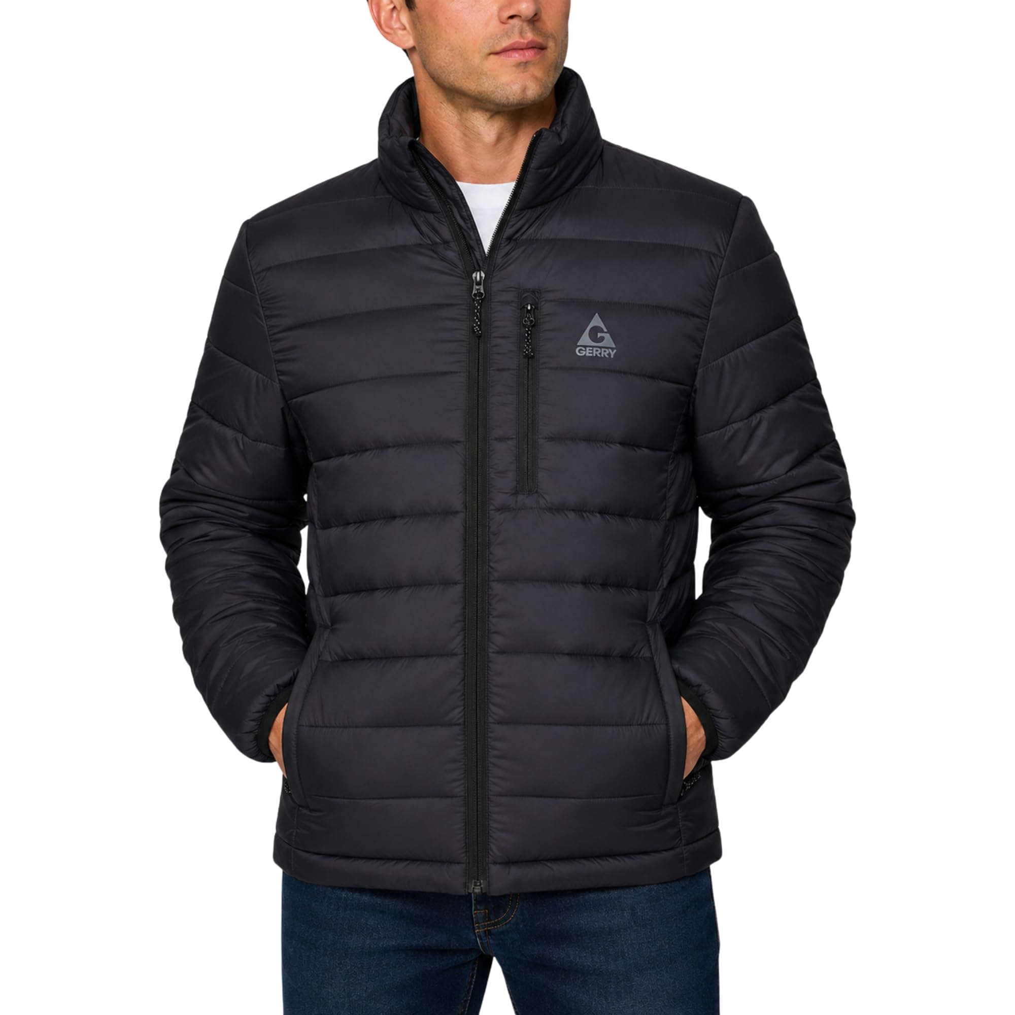 Puffer Jacket Men - Lightweight Warmth, Quilted Packable Winter Coat