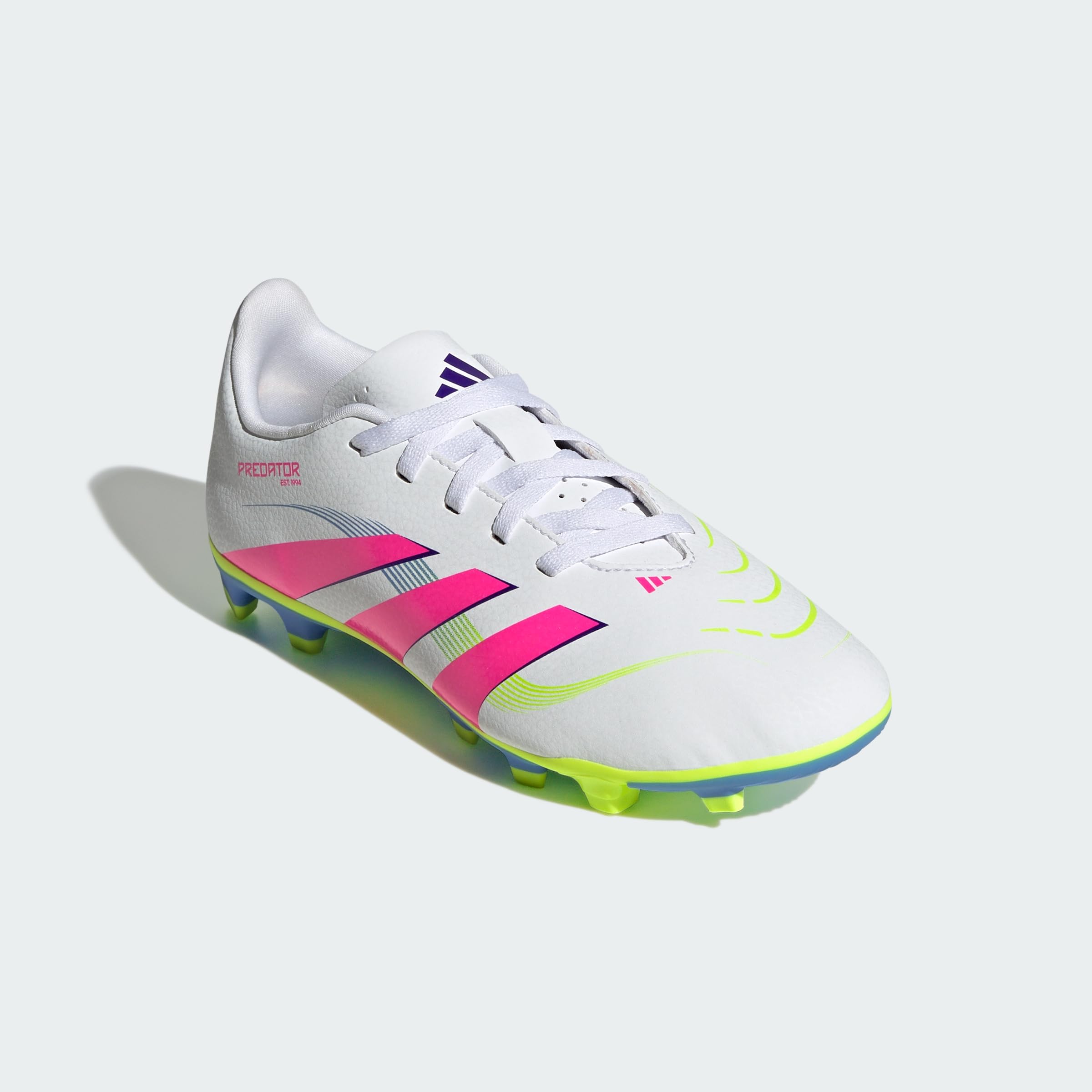 adidas Performance Predator Club FG Celestial Victory Kids Weiß weissrosagelb – Bild 5