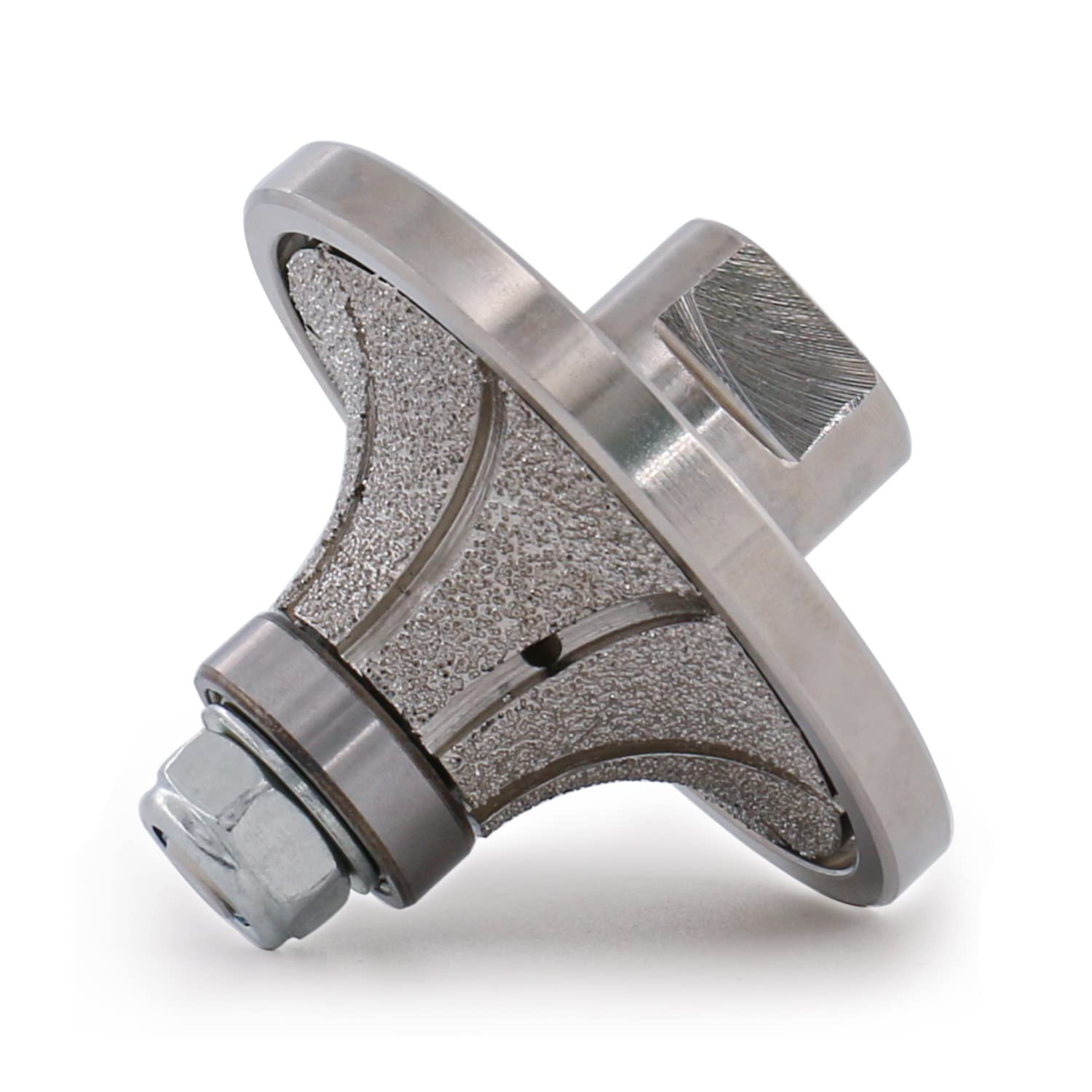 B5 Diamond Hand Profile Wheel Router Bit Profiler Vacuum Brazed for Granite Concrete Marble Edge 5/8-11 Thread (B5)