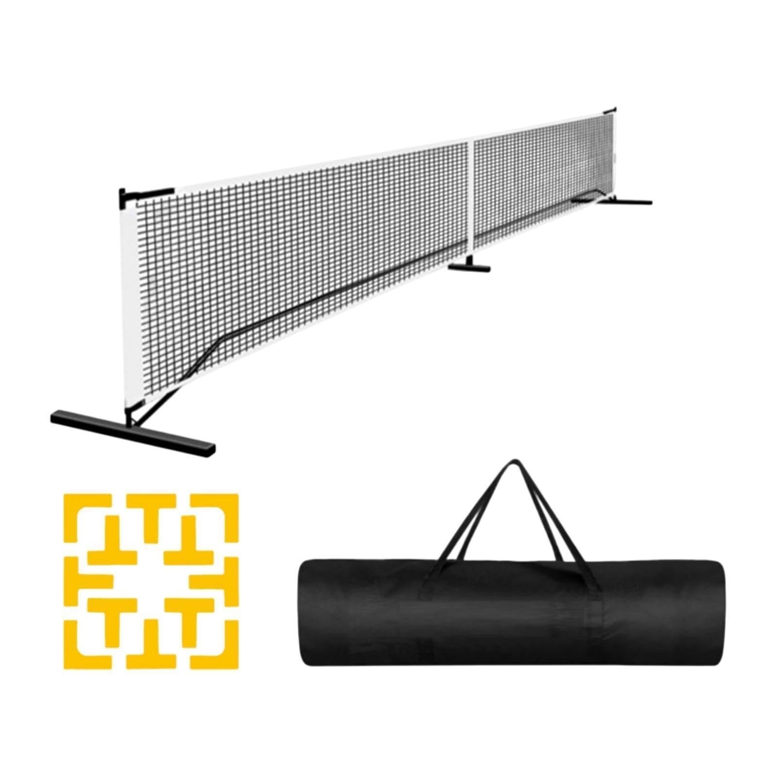 Rete da pickleball Sistema di rete portatile for pickleball for l'allenamento sportivo all'aperto