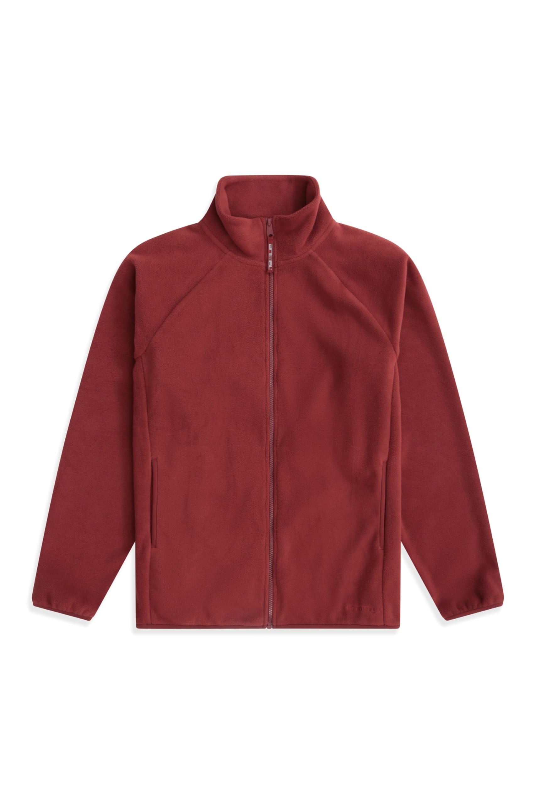 Animal Men's Red Stockholm Full-Zip Fleece - Warm & Cosy Sweatshirt, Soft & Breathable Fabric - Spring Summer, Holiday, Walking, Hiking & Outdoors Xl
