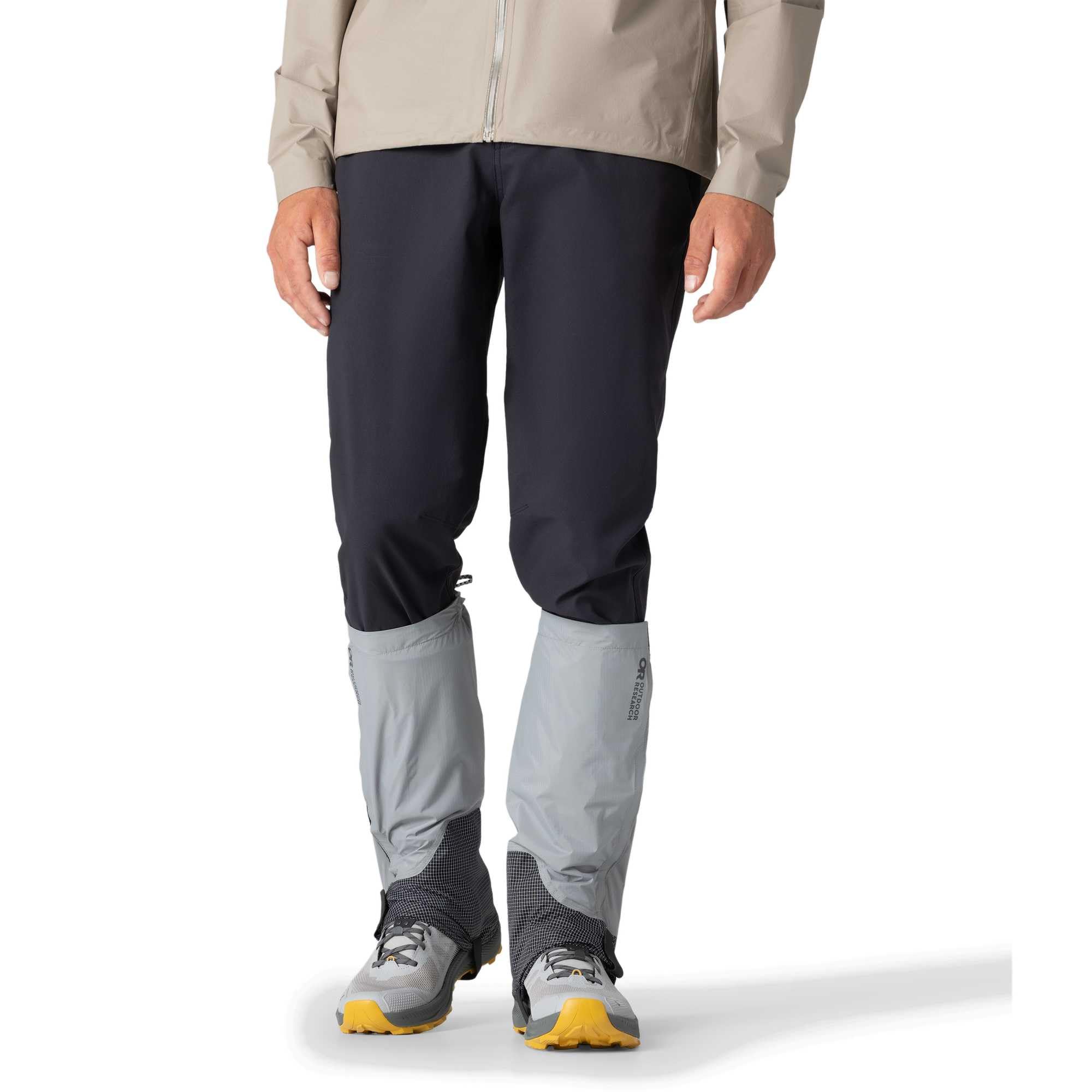 Outdoor Research Helium UL Gaiter Herren Ultraleichte Wasserdichte Gamasche zum Wandern und Laufen, Cinch, Stiefelhaken