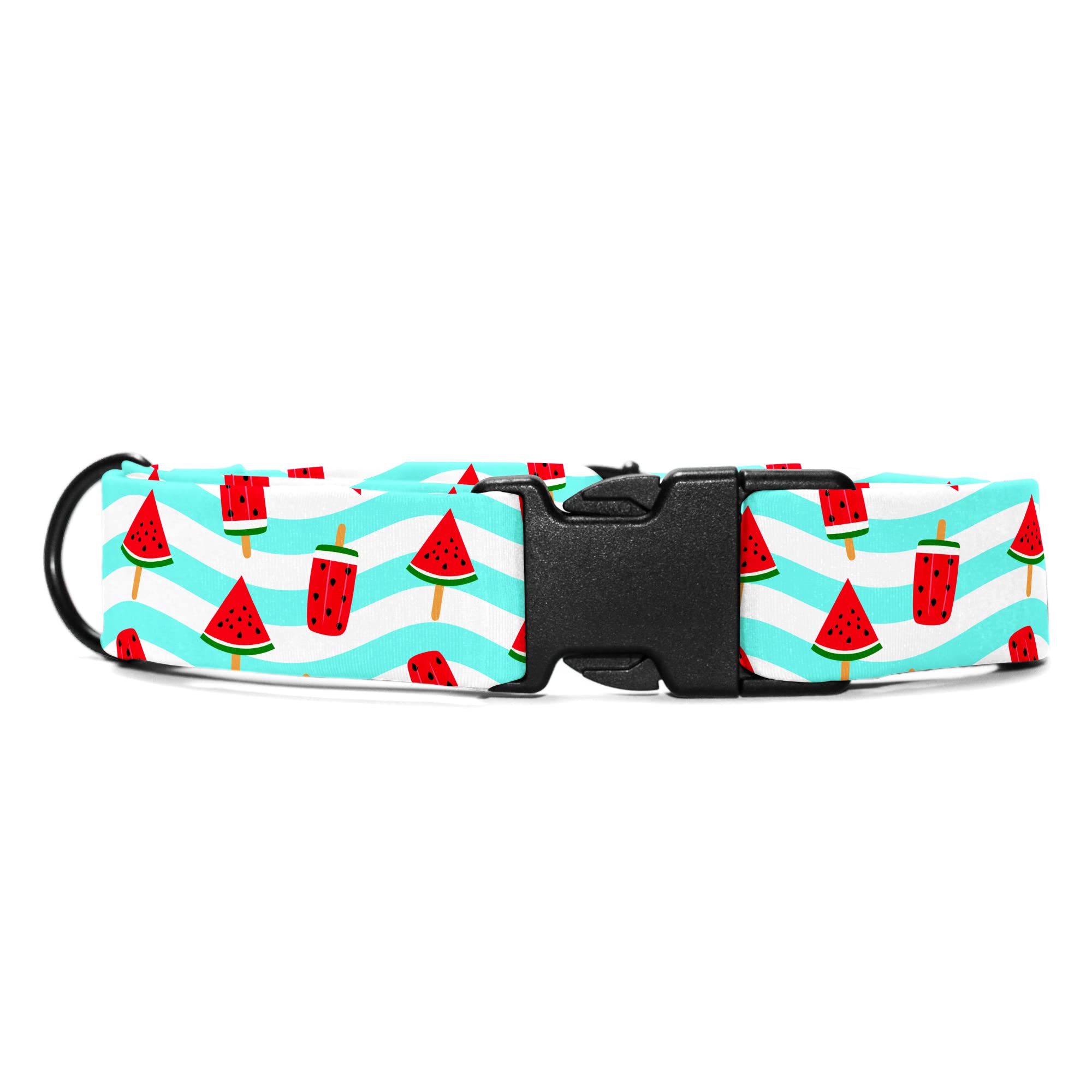 Collars by Taggie™ - Slice of Summer | Butter Soft Fabric | Strong Hold | Seamless Stitch | Super Vibrant Print | Metal Hardware (XS) (B0BVGK86FF) Amazon Price History, Amazon Price Tracker