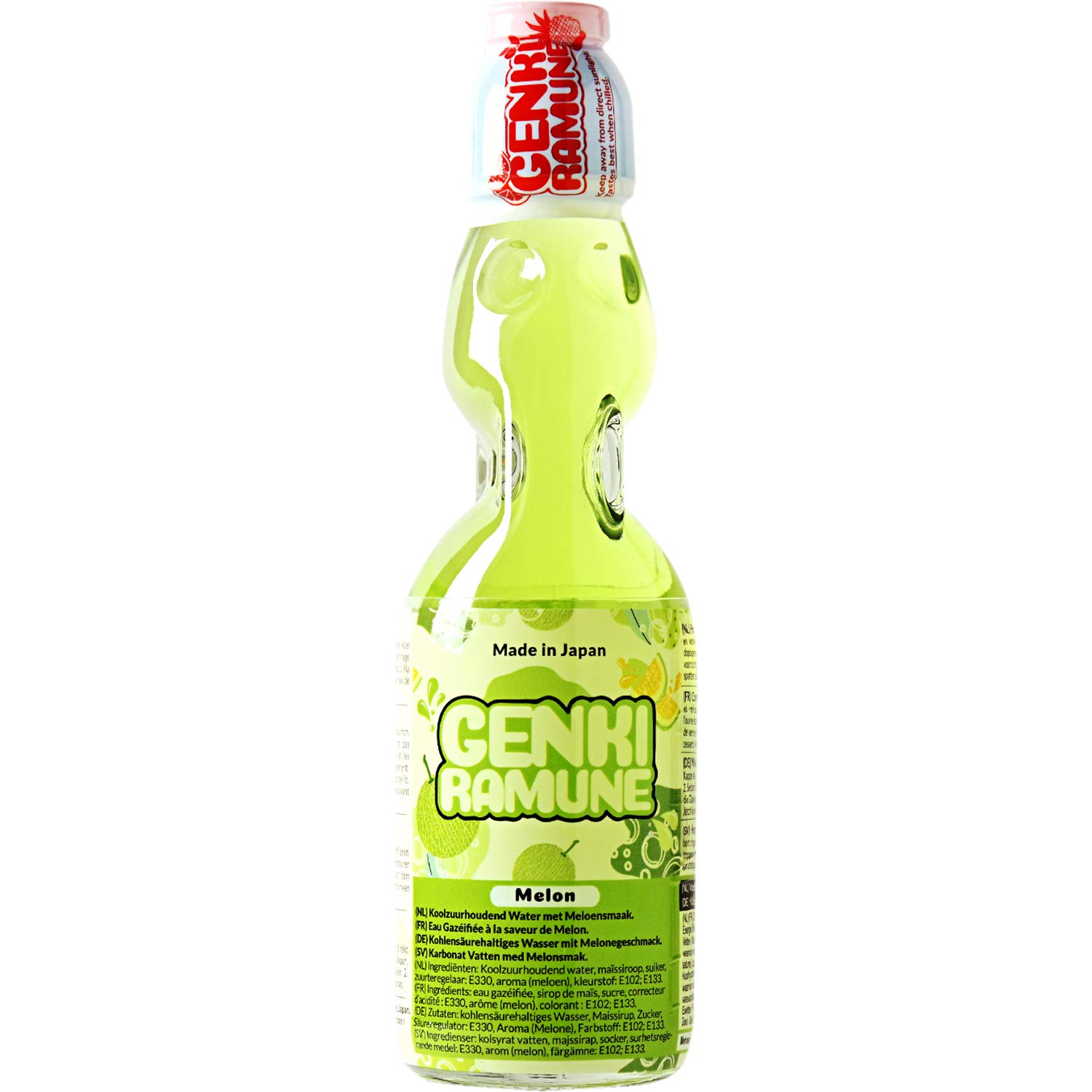 Ramune Bebida de melón pack 30 x 200 ml 0.2 ml - Pack de 30