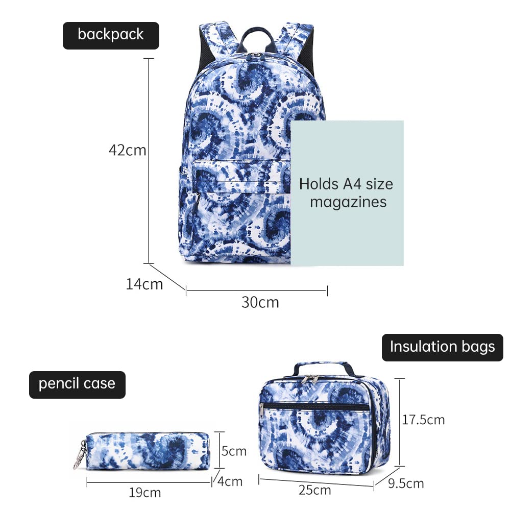 Schulrucksack-Set Für Kinder 3-teilig – Inkl. Lunchtasche & Federmäppchen – Cooles Feuerschädel-Design, Robust & Praktisch