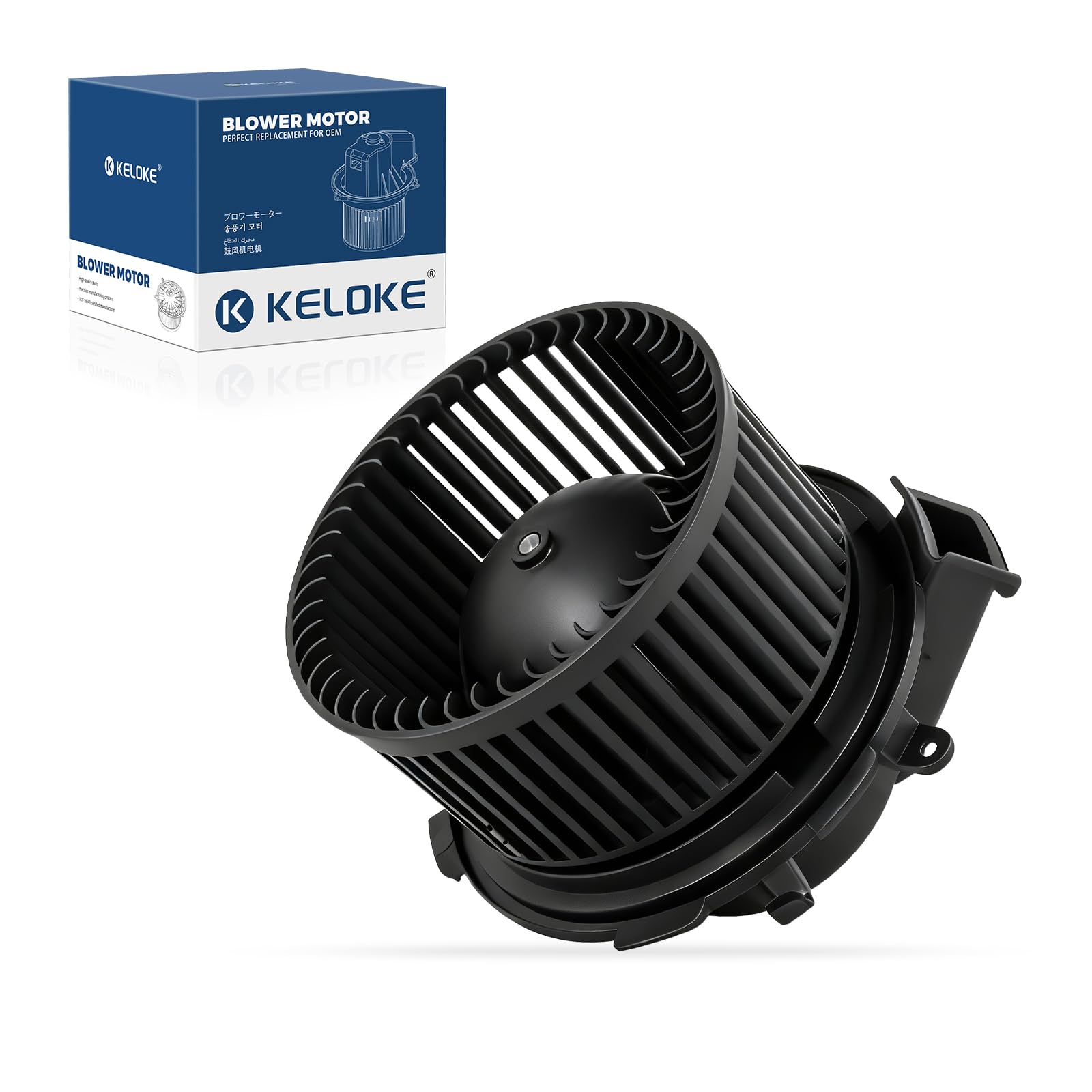 KELOKE Front AC Blower Motor for Dodge &amp; Mercedes-Benz &amp; Freightliner | Sprinter 2500/3500 2007-2009 &amp; Sprinter 2500/3500/3500XD 2010-2018 &amp; Sprinter 2500/3500 2007-2016, Replace# 700319