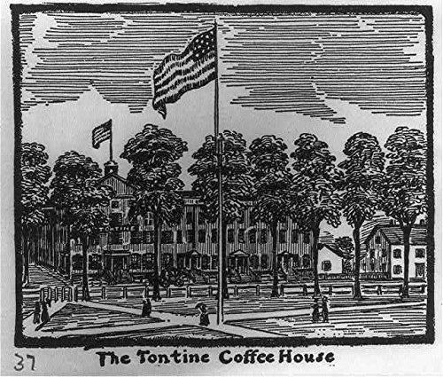 HistoricalFindings Photo: The Tontine Coffee House,New