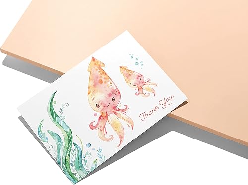 Miniatura 9 de Twigs Juego de tarjetas de agradecimiento de papel, 12 tarjetas de felicitación surtidas para todas las ocasiones, tarjetas de agradecimiento con