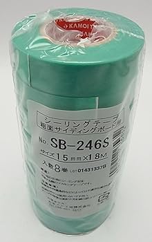 Amazon.co.jp: カモ井加工紙 シーリングテープ 粗面サイディング