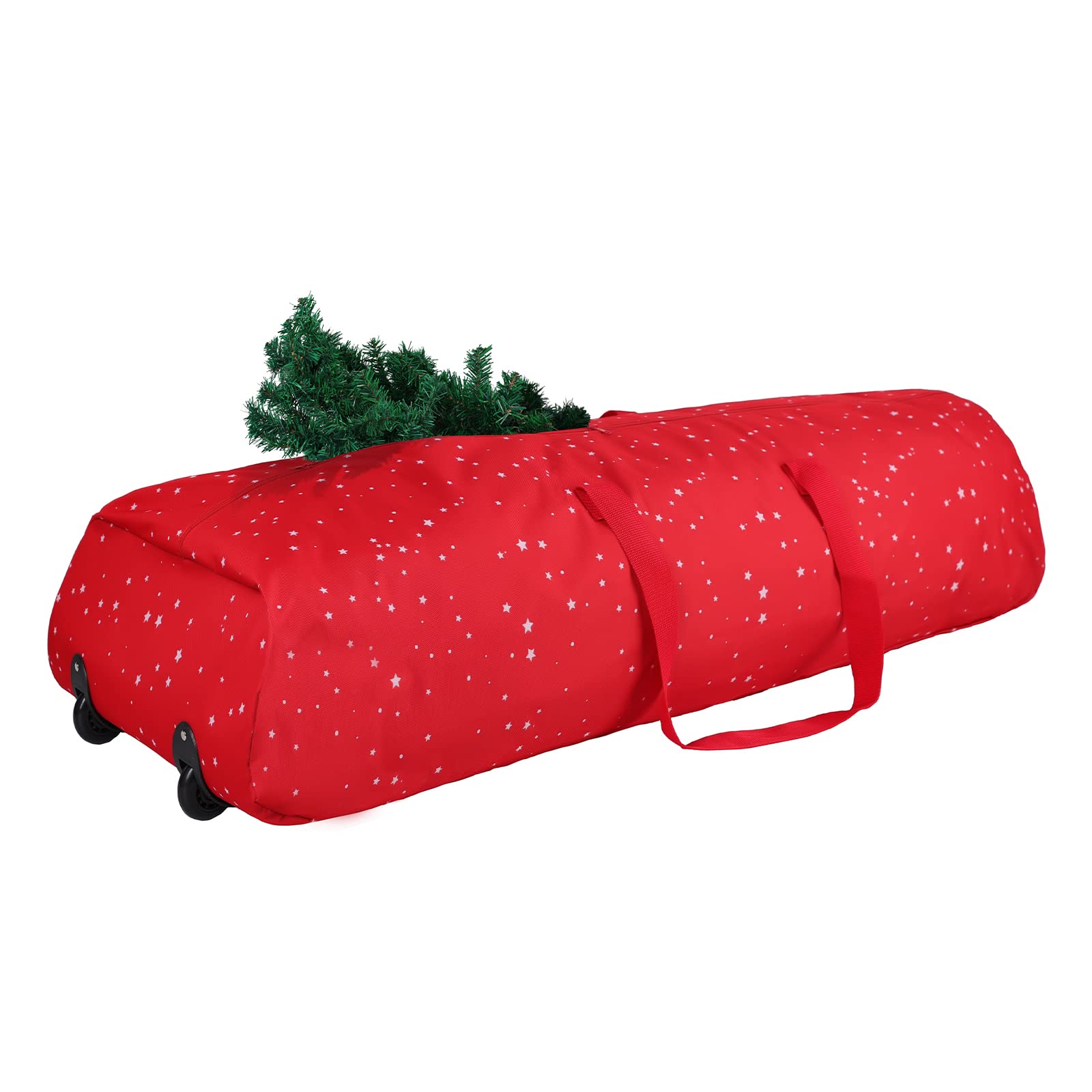 Surblue Christmas Tree Storage Bag - Fits Up to 6 ft. Tall Artificial Disassembled Trees, Durable Handles & Sleek Dual Zipper - Premium Large Holiday