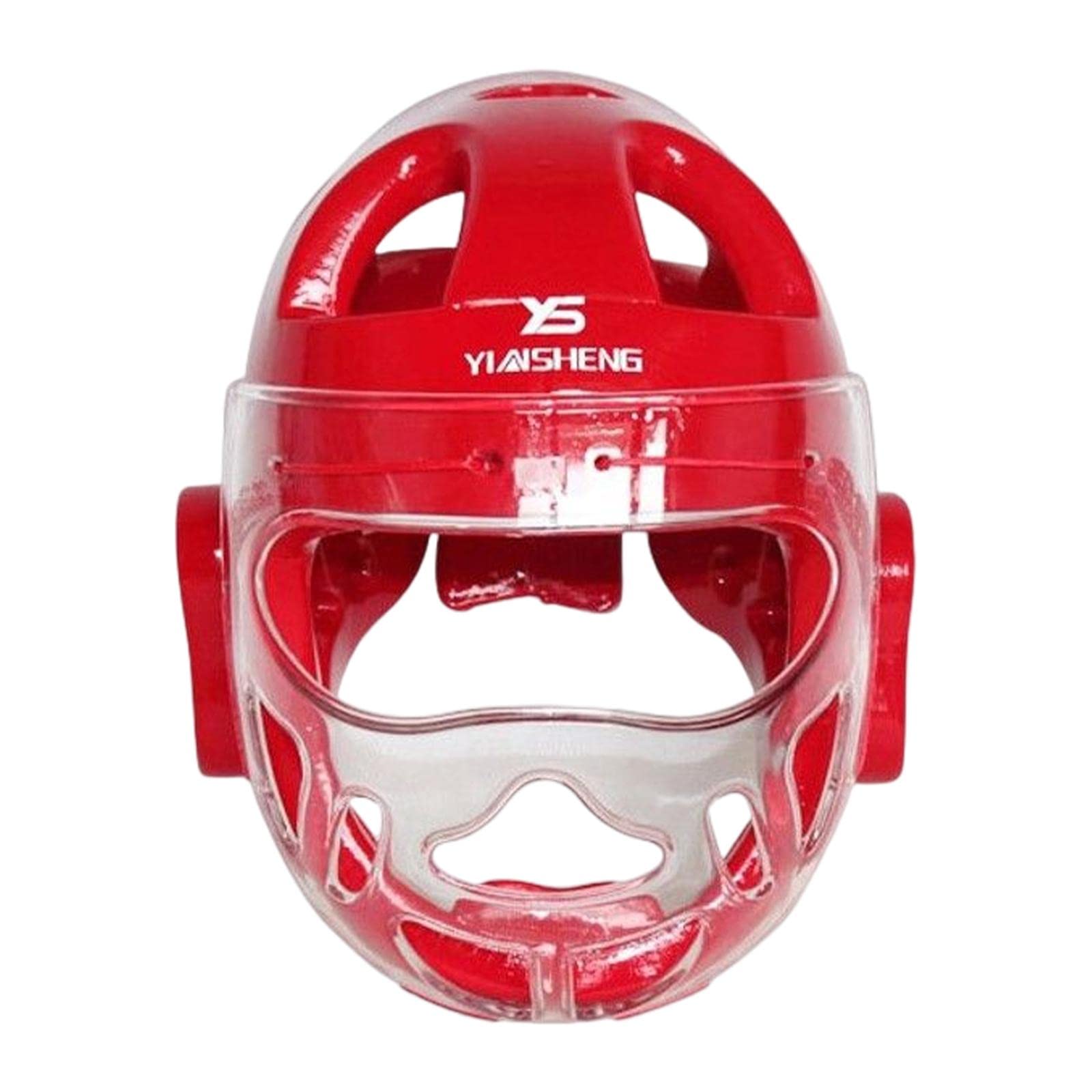 MotiveTech Headgear for Karate And MMA Training for All Ages, Red, XL