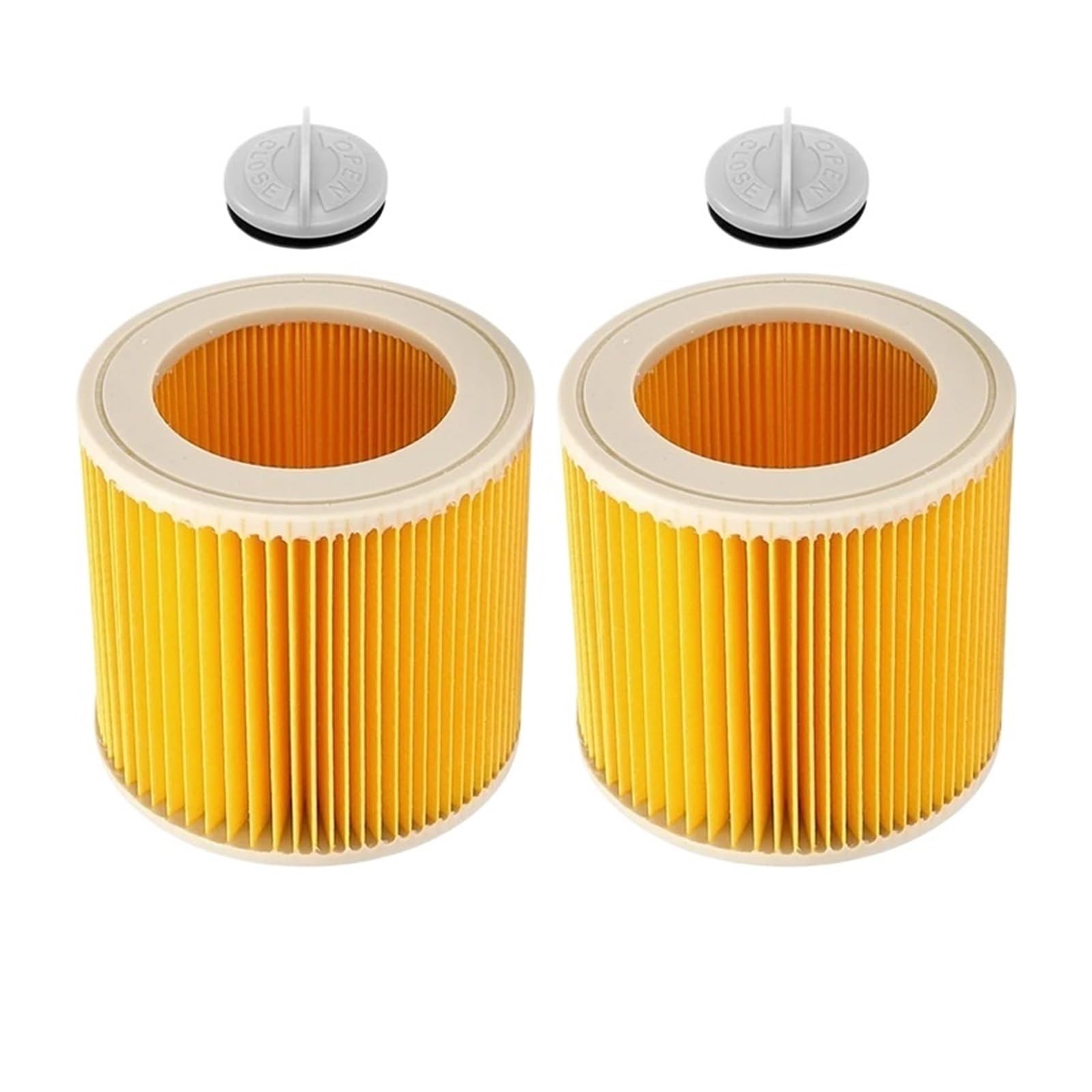 Filtro compatibile for aspirapolvere Karcher WD WD2 WD3 WD1 MV2 MV3(2pcs)