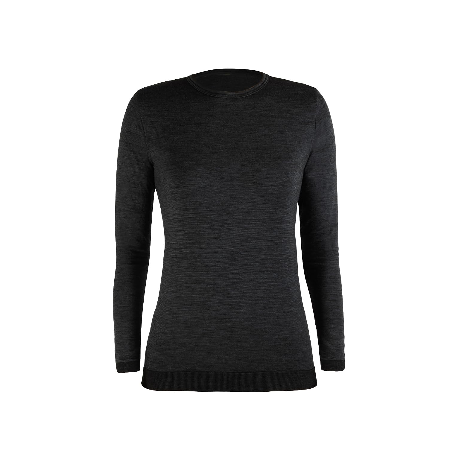 CALZITALY Maillot Thermique Unisexe, T-Shirt à Manches Longues en Laine mérinos, sous-vêtements Thermiques pour Hommes et Femmes, Ski, randonnée, Trekking | Made in Italy