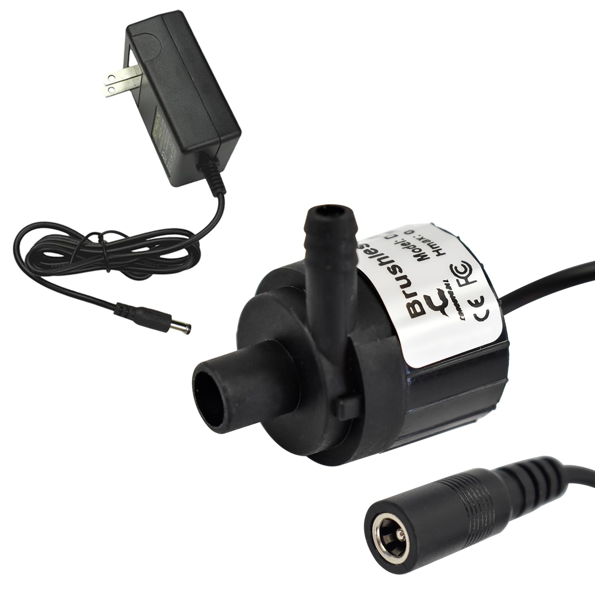 CONQUERALL 2 szt. DC 12 V 3 W 26 GPH 2 m mała pompa obiegowa do akwarium i odpływu kondensatu