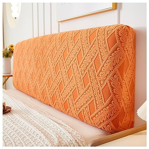 Juego de funda elástica para cabecero de cama doble o pequeña, de poliéster, a prueba de polvo, protección completa, 220 cm, fundas para cabecero de cama de matrimonio y diseño elegante