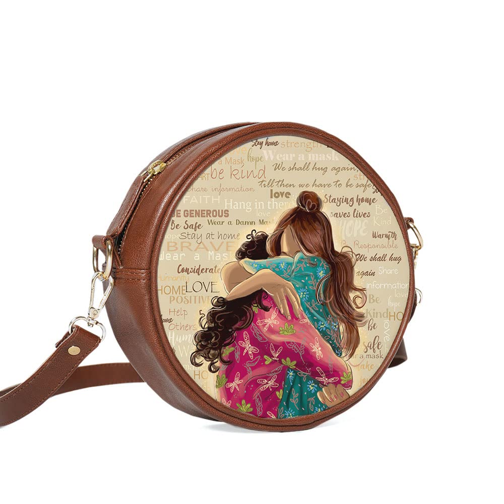 Kalankit Sling Bag For Women, Birthday Gift For Girls, Surprise Gift For Bestfriend, Girls, Women, Female Friendships Crossbody Slings | Vegan Leather, Stylish Round Sling Bag (B0BSXLB4LH) Amazon Price History, Amazon Price Tracker