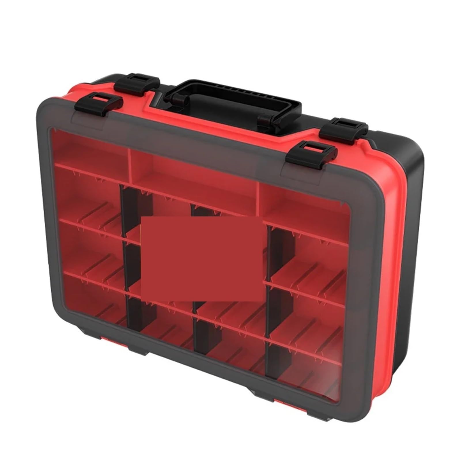 Scatola Porta-Attrezzi da Pesca Portatile, Doppio Strato, Staccabile, con Scomparto for Accessori da Pesca, Esca E Gancio. per ami, Esche