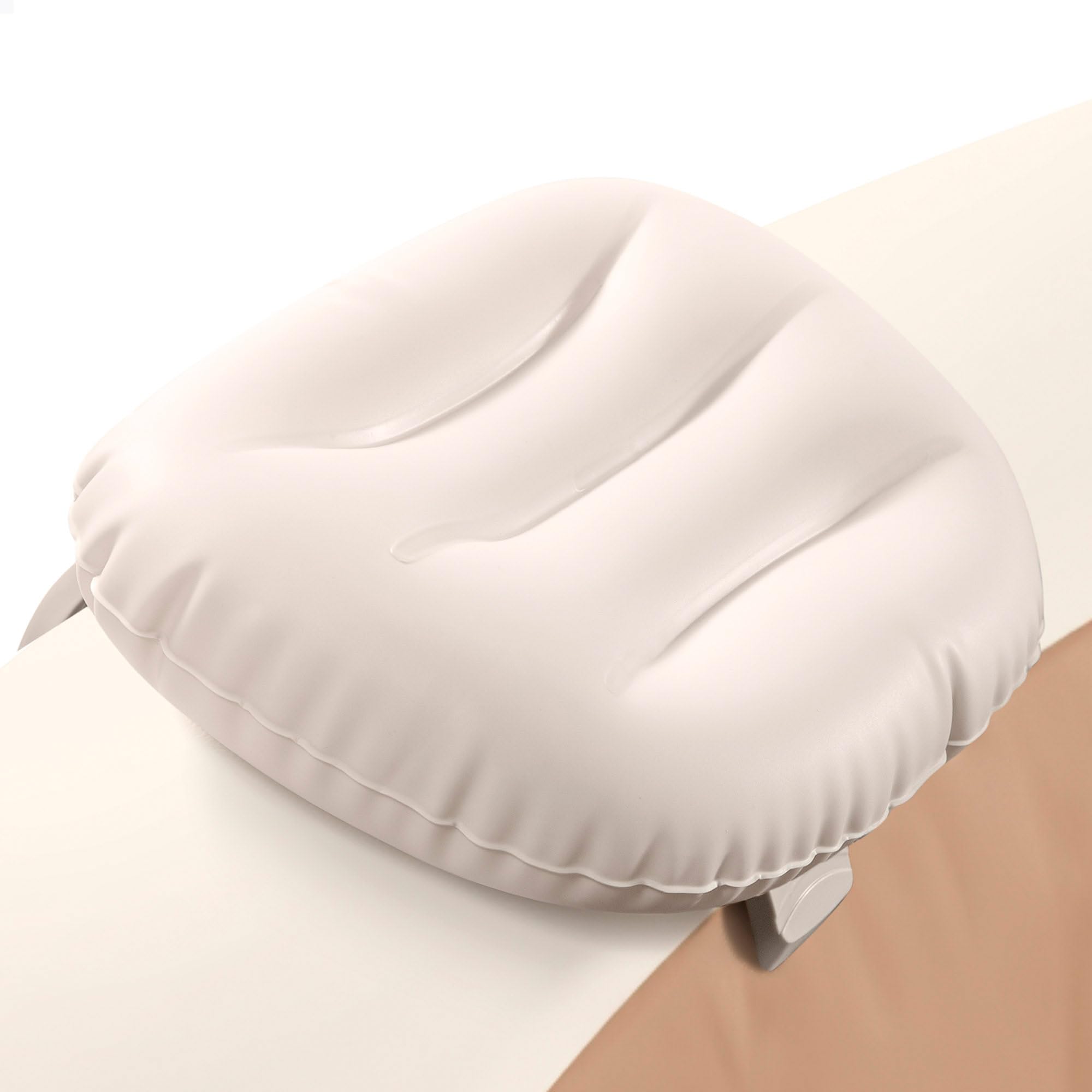 Intex Almohada hinchable, Compatible Purespa, 24x19x6 cm, Materiales resistentes, Reposacabezas inflable cómodo, Cojín individual, Color crema (55103)