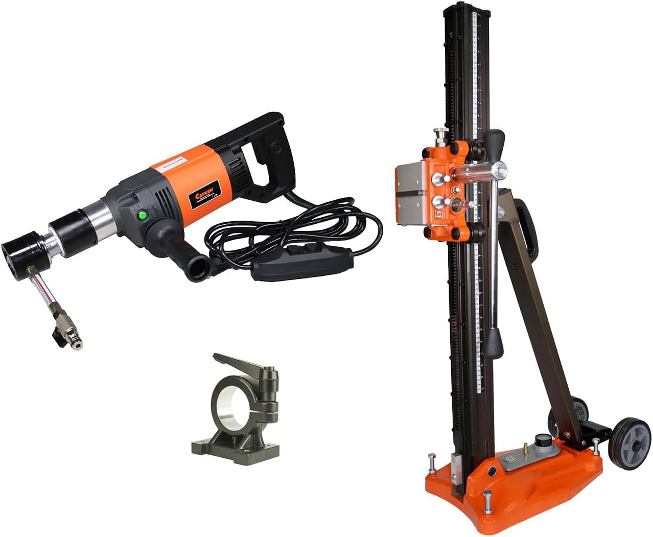 OND-916PD 6" Handheld Diamond Core Drill with Micro Impact and 580F Stand