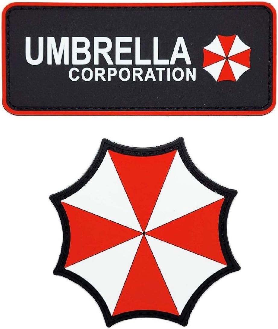 Miltacusa Umbrella Company Patch (PVC Rubber-2PC Bundle
