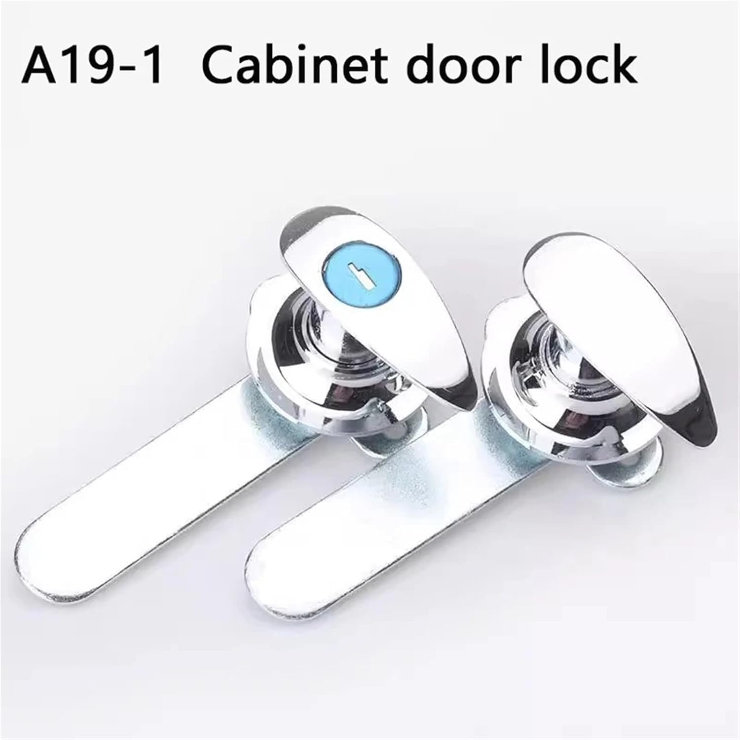 A19-1 Handle Lock Outdoor Distribution Box Cabinet Electric Cabinet Door Lock Fire Iron Cabinet Handle Lock 1Pcs(2)