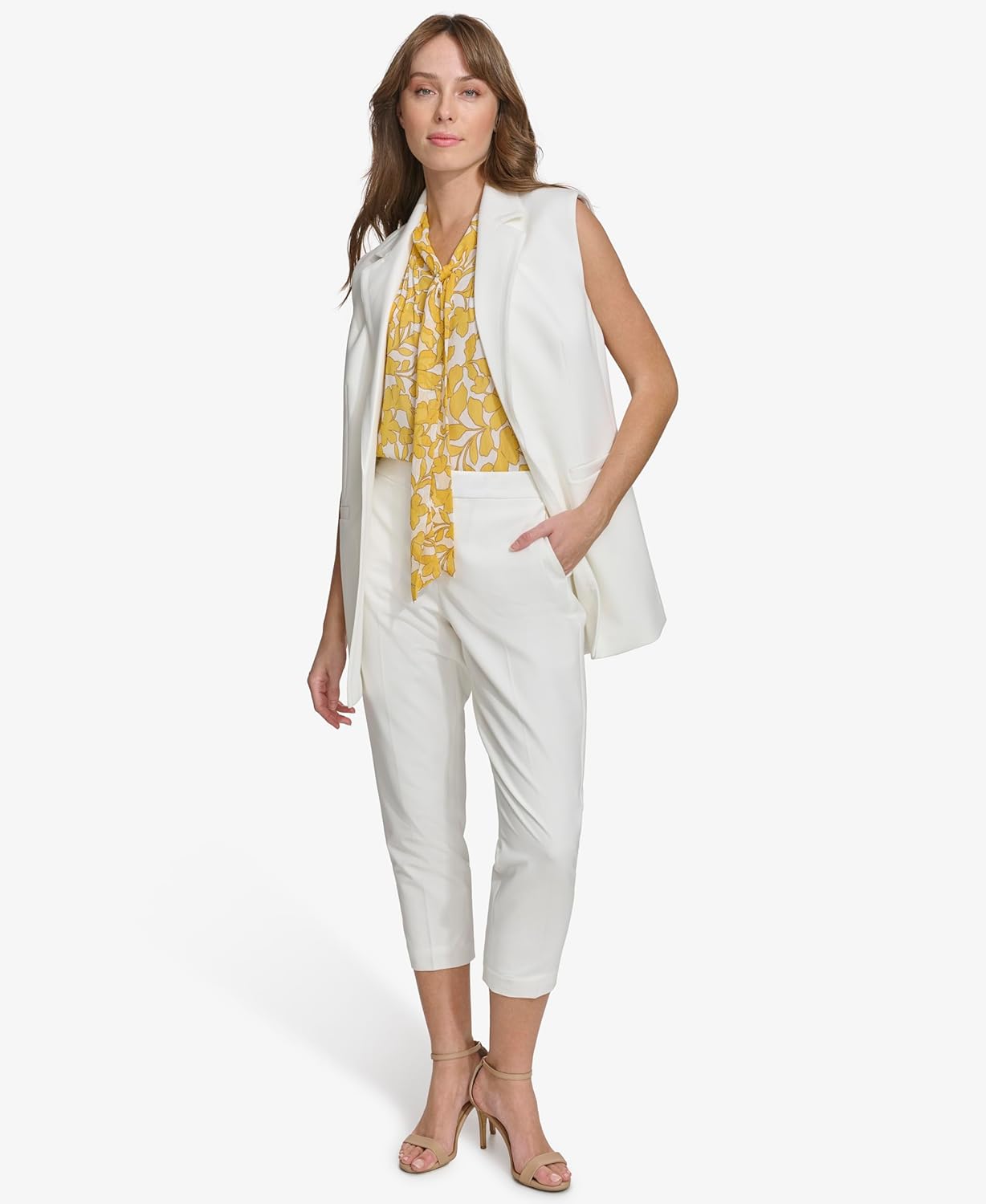 Tommy Hilfiger Women's Sleeveless Long Vest - Image 3