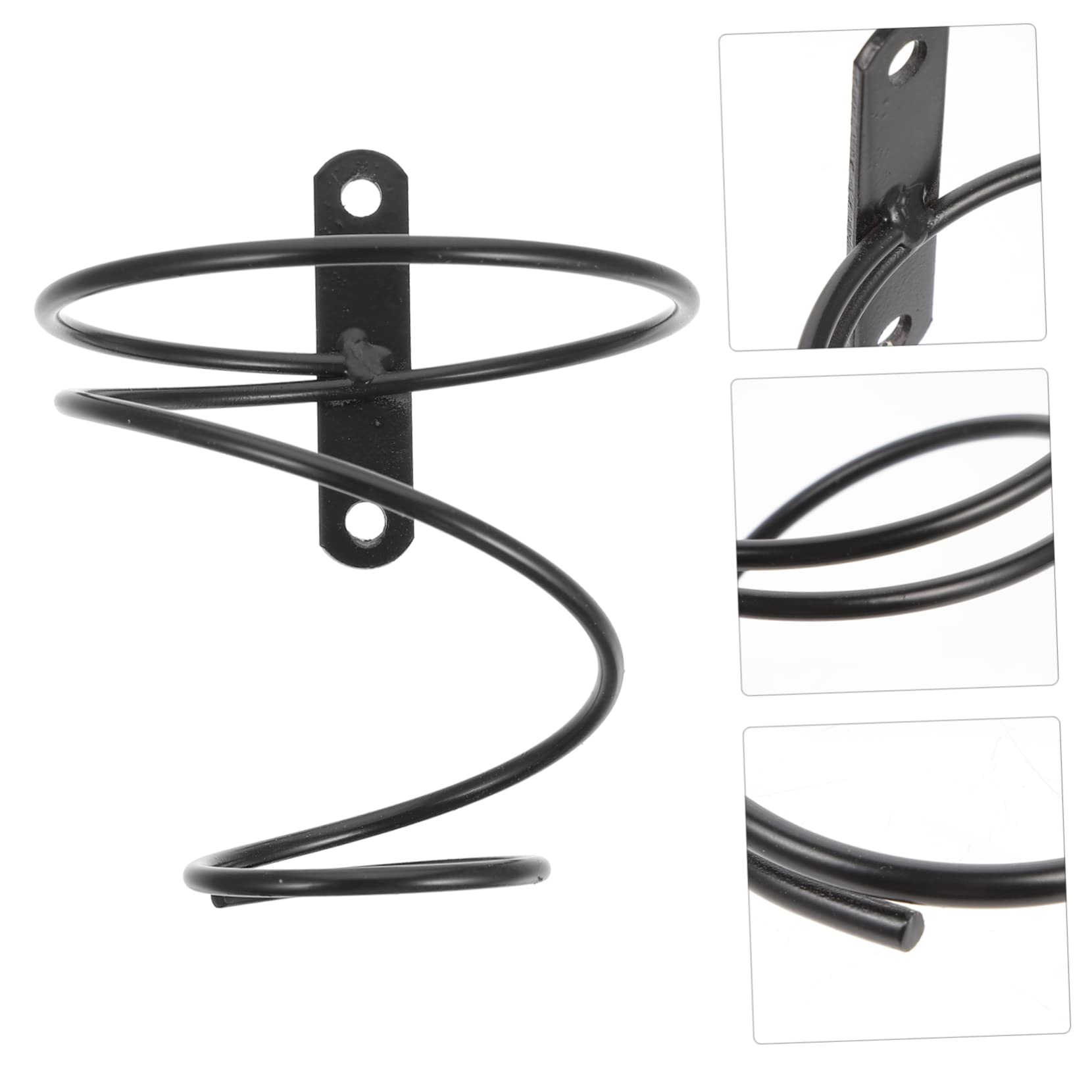 Alipis 6Pcs Wall Mounted Wine Rack Sturdy Metal Red Wine Bottle Holder for Home Display Space Saving Design for Wine Lovers and Bar Organization