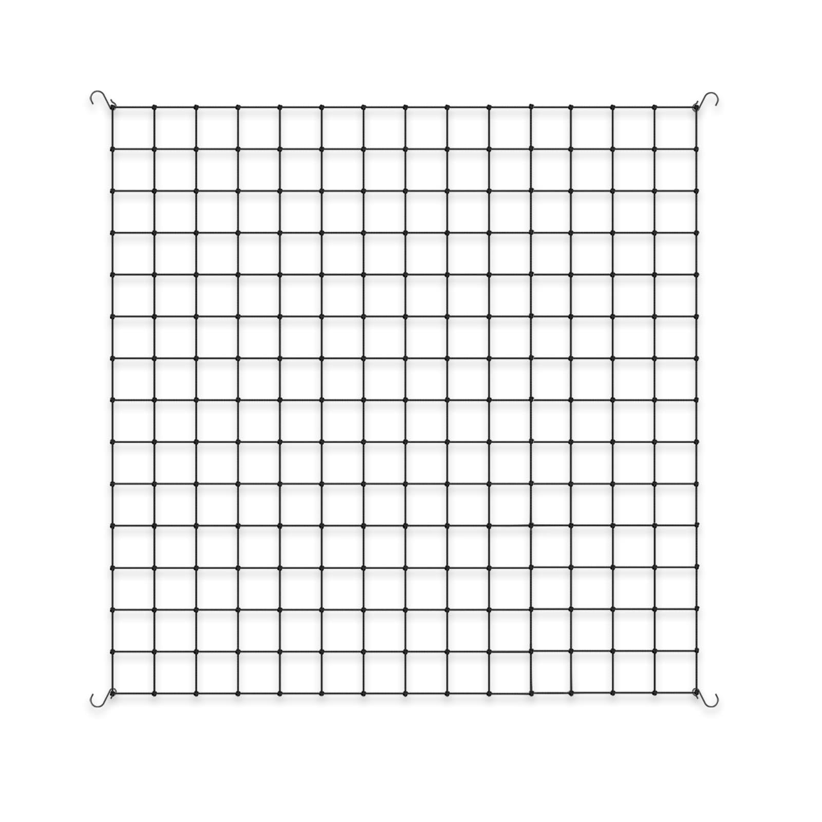 AC Infinity Grow Tent Trellis Netting 5x5', Heavy-Duty Elastic Plant Net with Steel Hooks, Flexible Hydroponics Scrog Support for Grow Tents, Gardening, and Horticulture