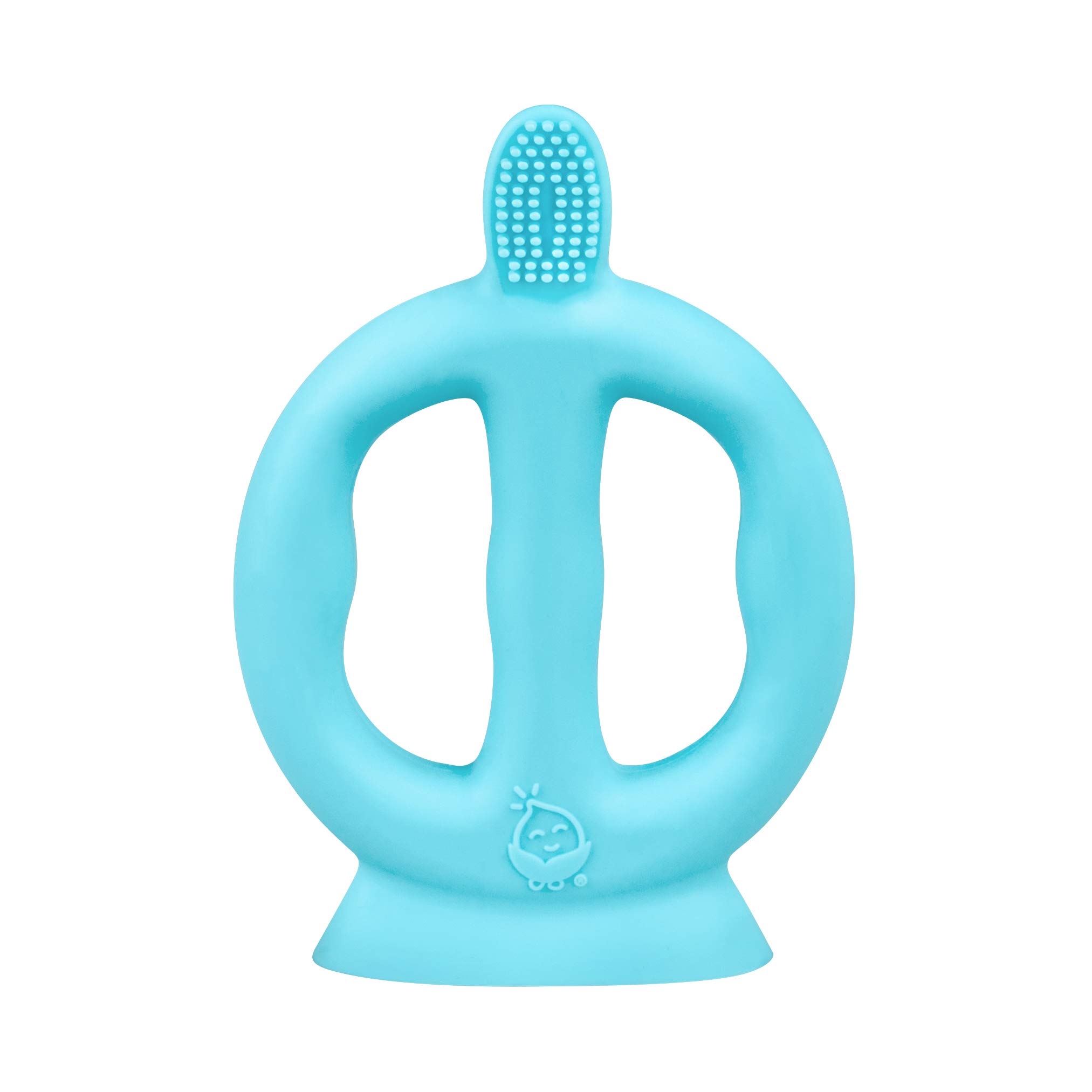 green sprouts Learning Toothbrush Made from Silicone | Toddler Tr...