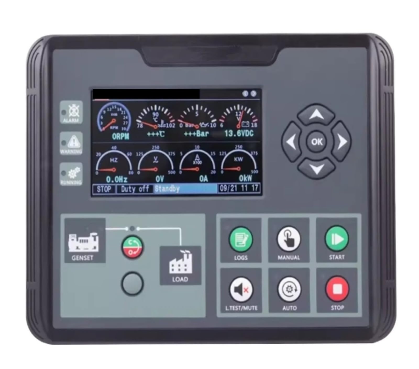 Panneau de commande DC62DR automatisme groupe électrogène régulation tension