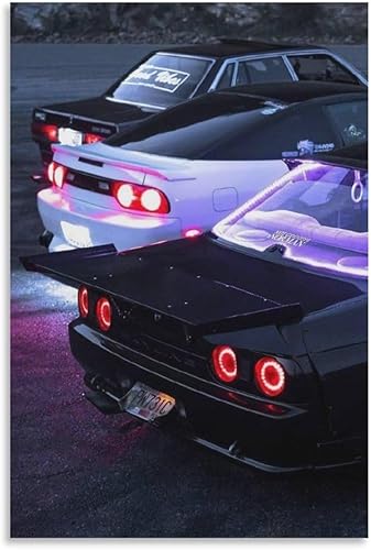 Jdm Car R35 - Pósteres e impresiones de autos deportivos rápidos de calle, arte de pared, decoración de sala de estar para hombres, pinturas