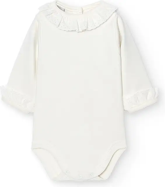 Baby Boys Batista Romper met Kraag - Grijs