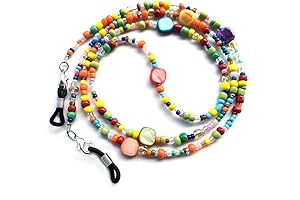 DECKER Beaded Eyeglass Chain - Your Mask Lanyard Solution