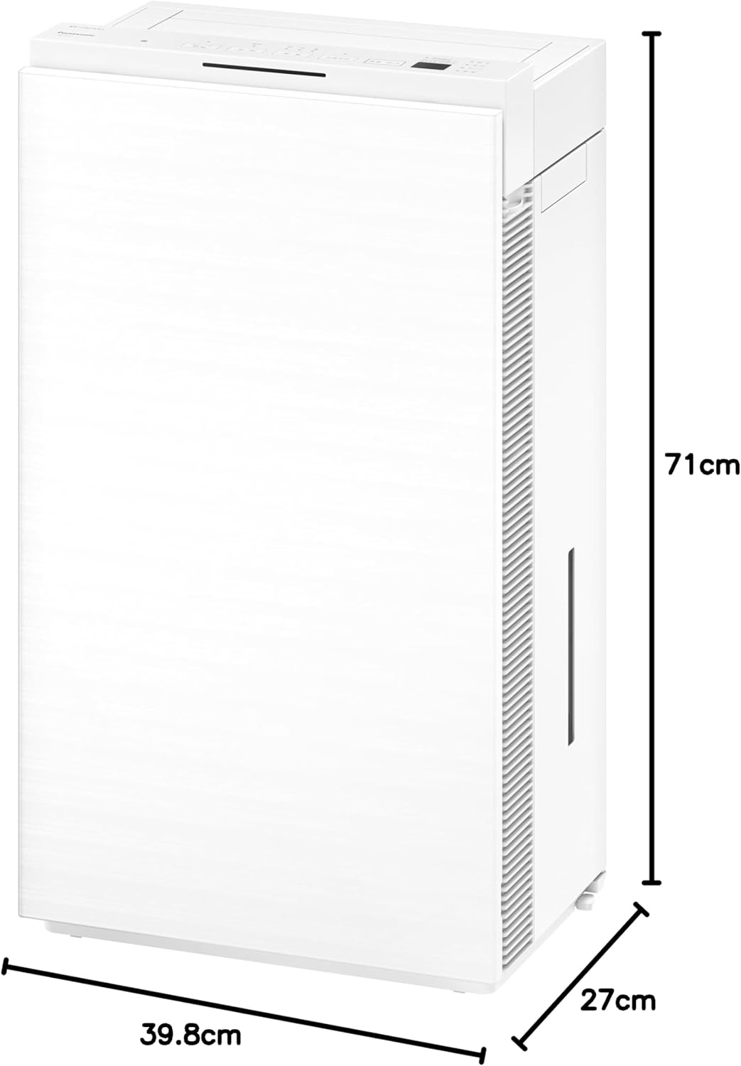 Panasonic Ziaino F-MV4420-WZ with dimensions labeled