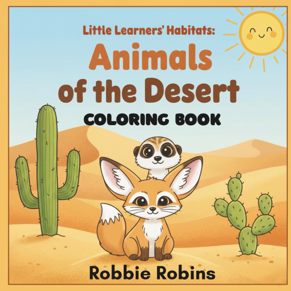 Little Learners' Habitats: Animals of the Desert