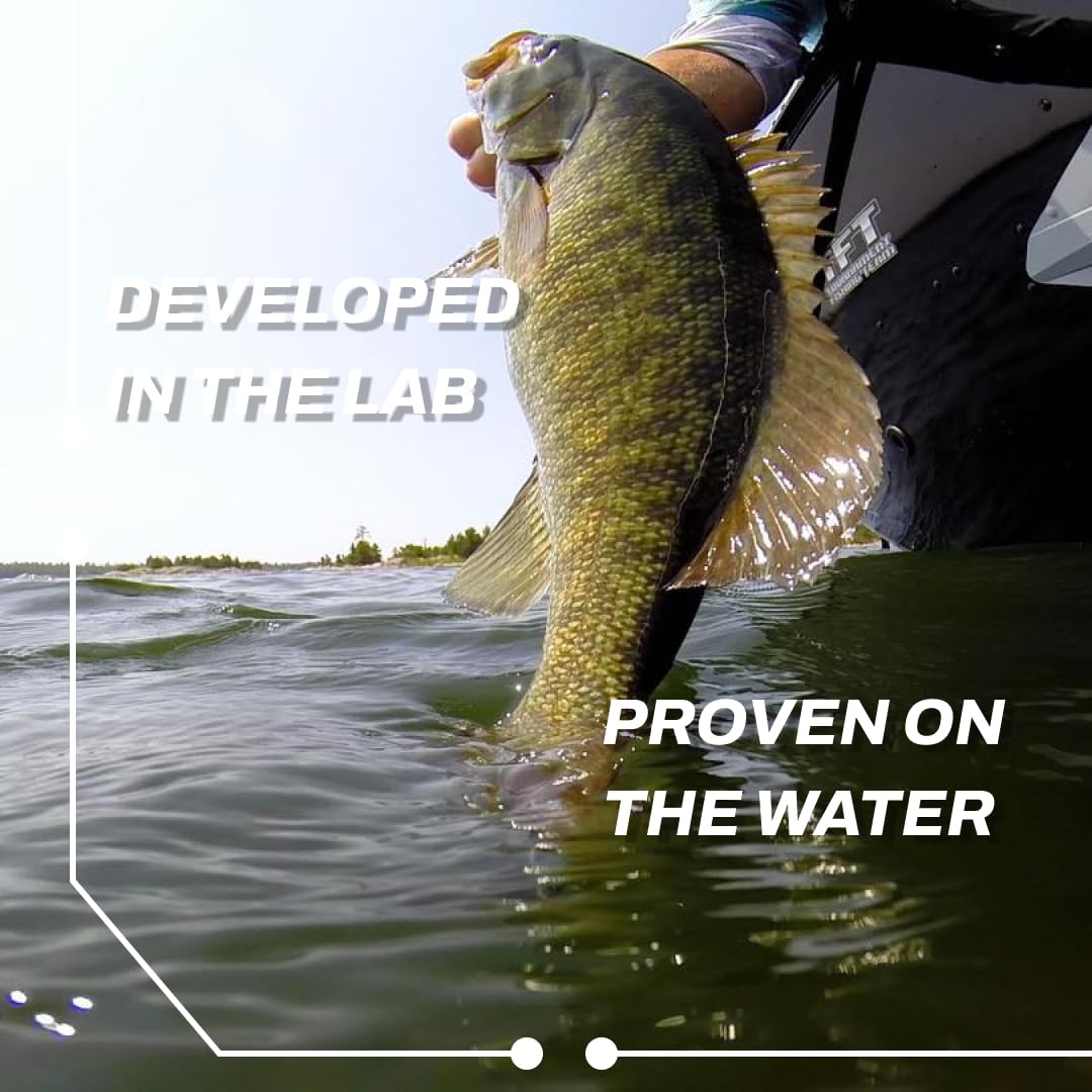 BAITFUEL X55 Fórmula de Agua Dulce Hardbait Stick para Pesca: la tecnología Supercharged Fish Scent con potentes atrayentes y potenciadores del Sabor Que muerden a los Peces