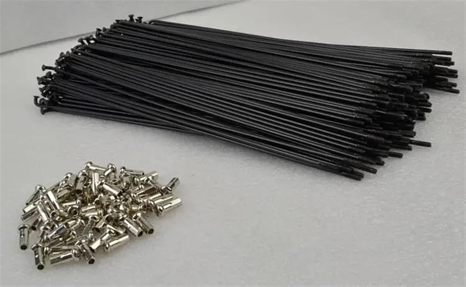 37Pcs Electric Bicycles 12G Stainless Steel Spokes Caliber 2.5mm Length 117-256mm Spokes Steel with Matching Nuts Nipples Bike Parts Cycling