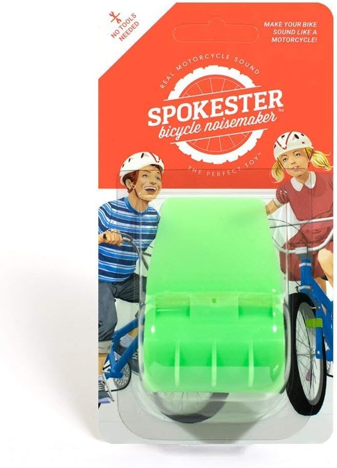 Spokester Bicycle Noise Maker Green