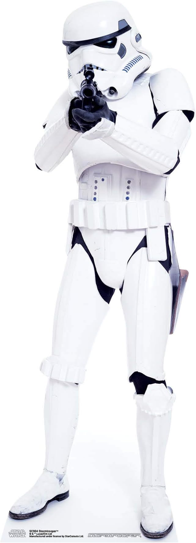 SC904 Stormtrooper Mini Star Wars Cardboard Cutout Height 96cm Great for Fans, Parties and Collector