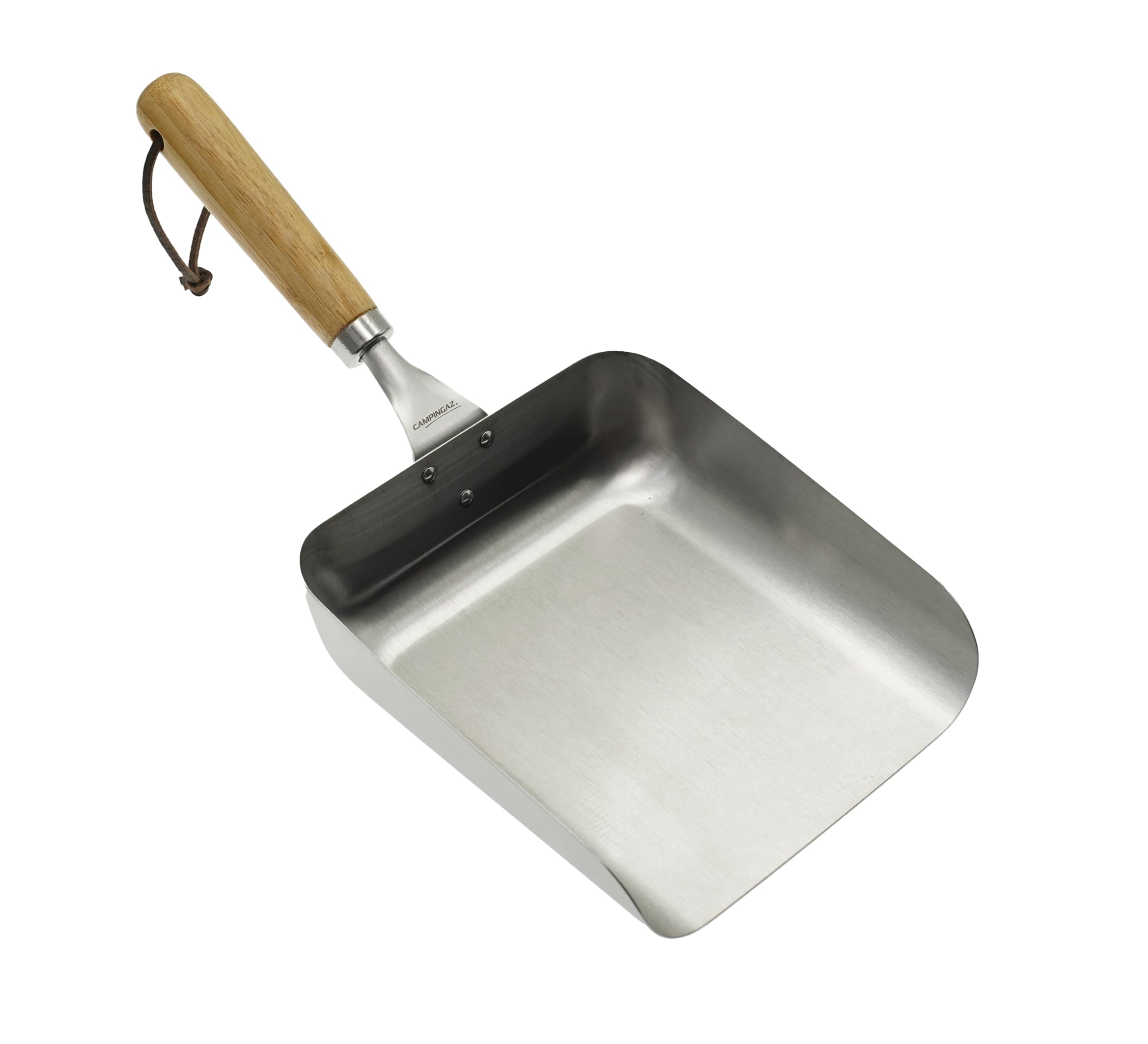 Campingaz Large Seafood & Vegetable Spatula with Bamboo handle | shovel for BBQs and Planchas | ideal for fish, veggies, and seafood
