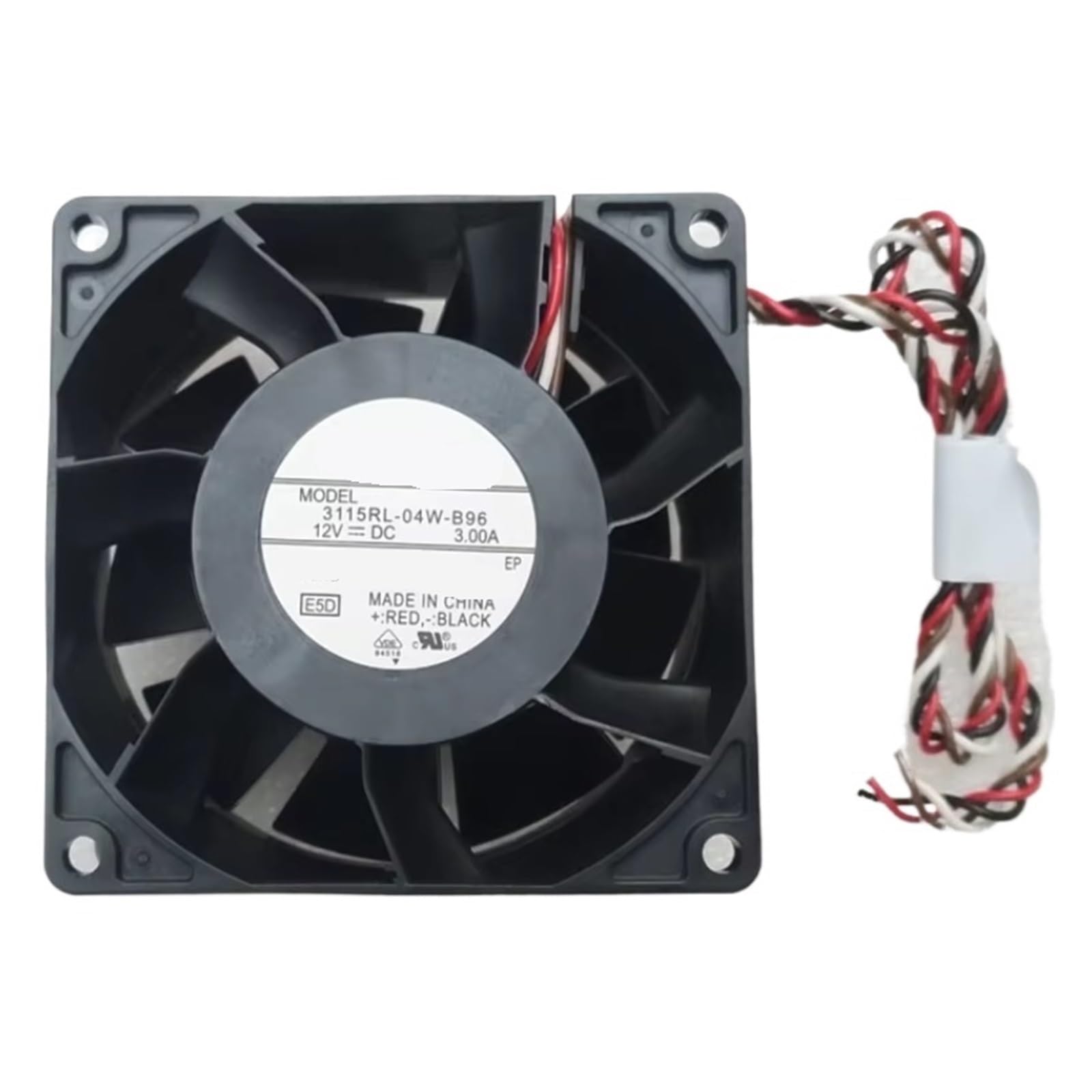 Ventilateur de serveur pour éviter la surchauffe 12V 3A
