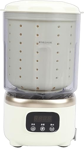 Fockety Lavadora de ropa interior, 2L USB recargable portátil, mini lavadora automática de lavandería, pequeña lavadora para estar solo, dormitorio,