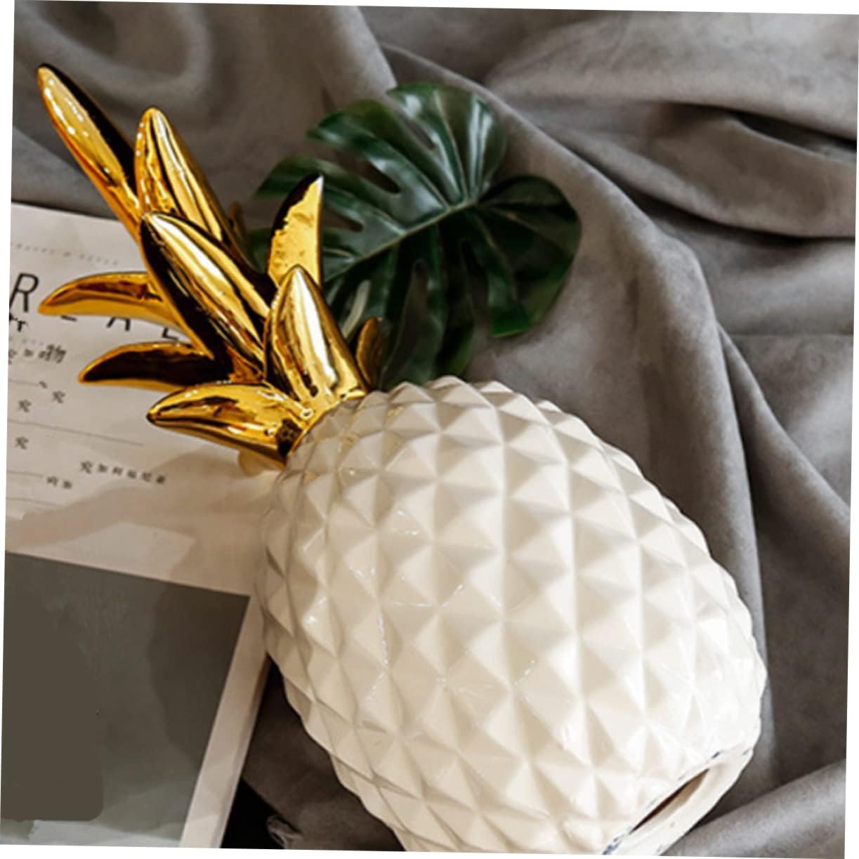 Ciieeo Pineapple Ornament Fruit Decorations Simulation Desktop Decoration Home Decor Table Ornament