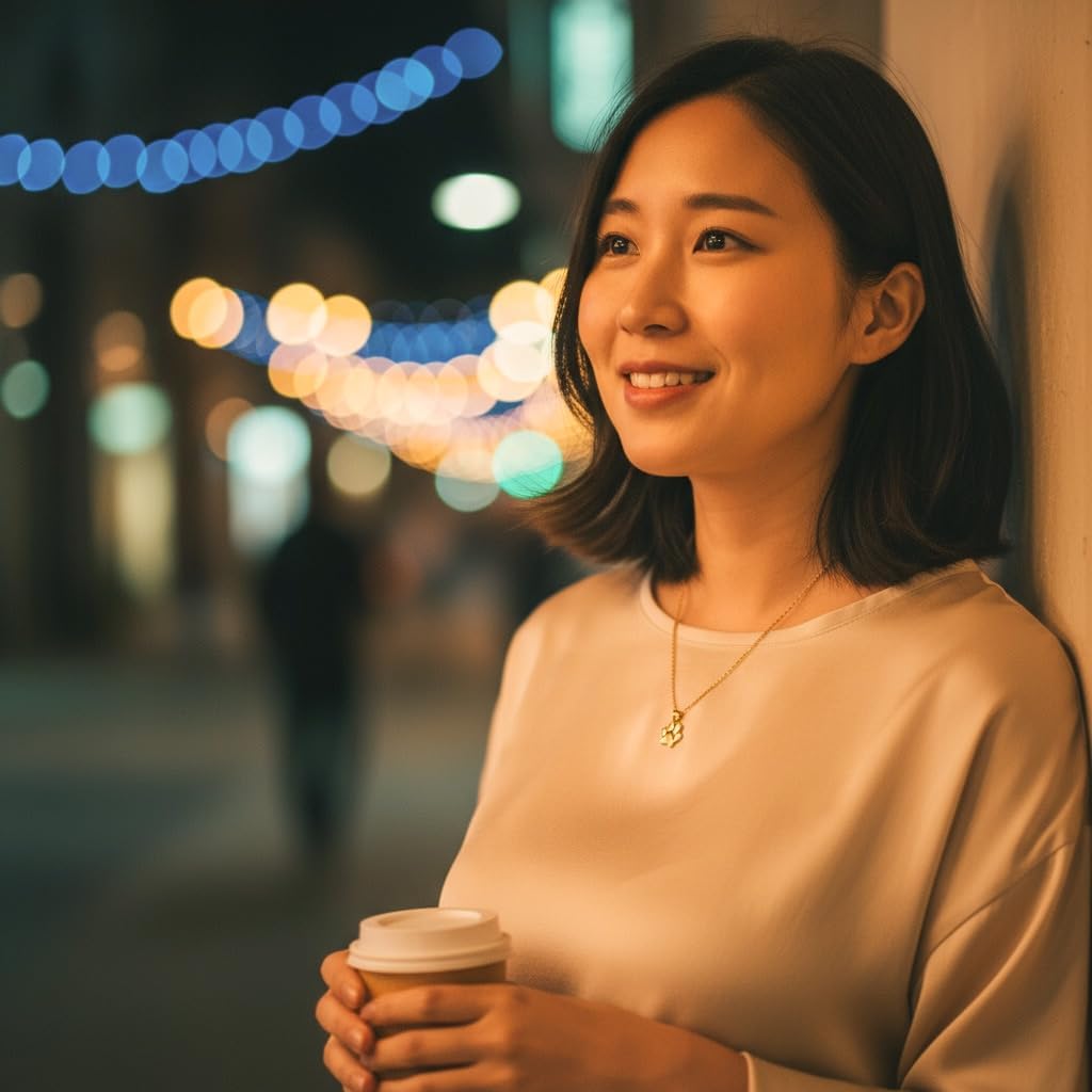 Elegant Stainless Steel Paw Print Pendant Necklace, 18K PVD Gold Plated, 45+5cm Chain Length - Image 4