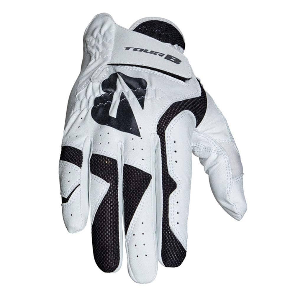 Amazon.com : Bridgestone Tour B Fit Glove White/Black Small